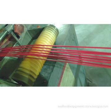 Poly pellets color RED masterbatch price